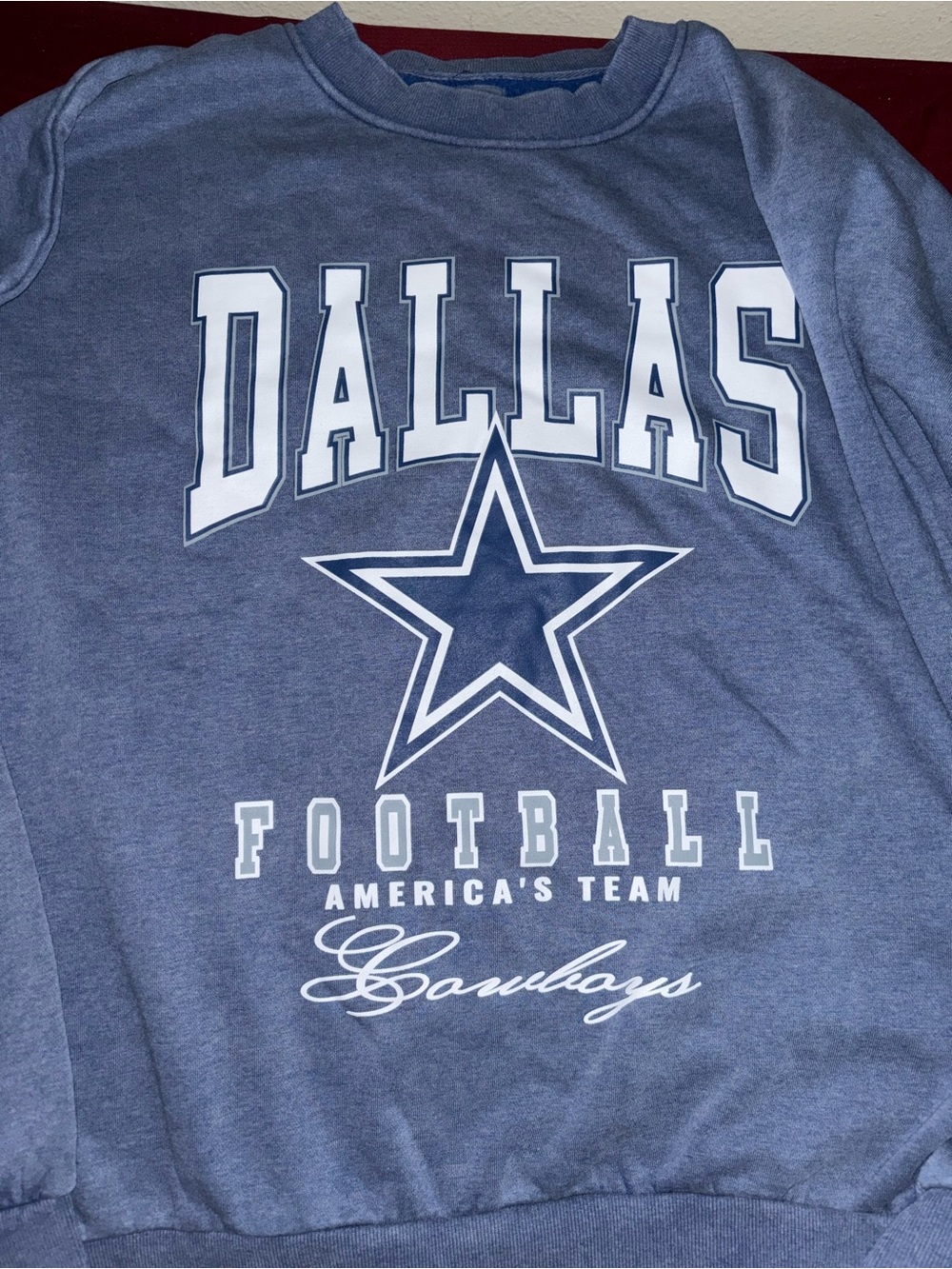 Dallas Cowboys Crewneck Sweatshirt - Blue